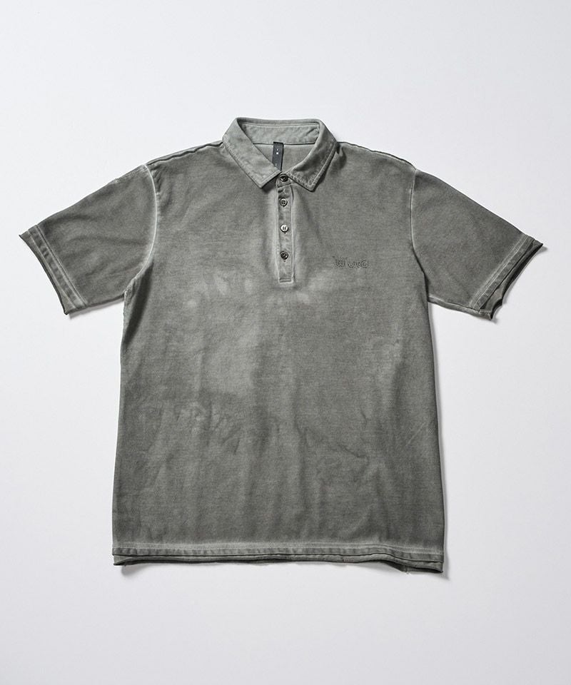 wjk】cut-off polo S-S(printed) ポロシャツ(705 mw04i) | CAMBIO カンビオ