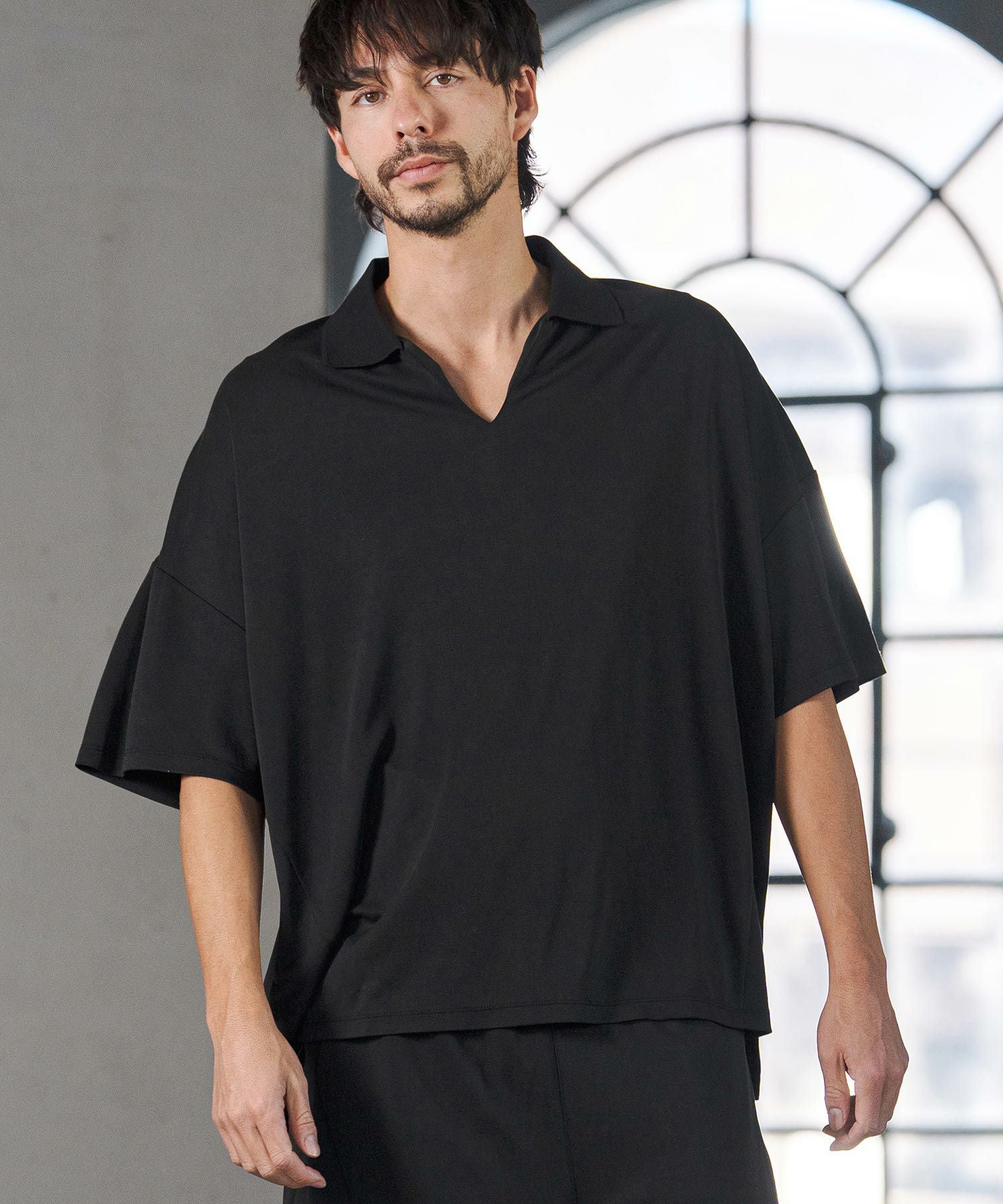 30%OFF【CAMBIO(カンビオ)】KANOKO Skipper Polo Shirts ポロシャツ