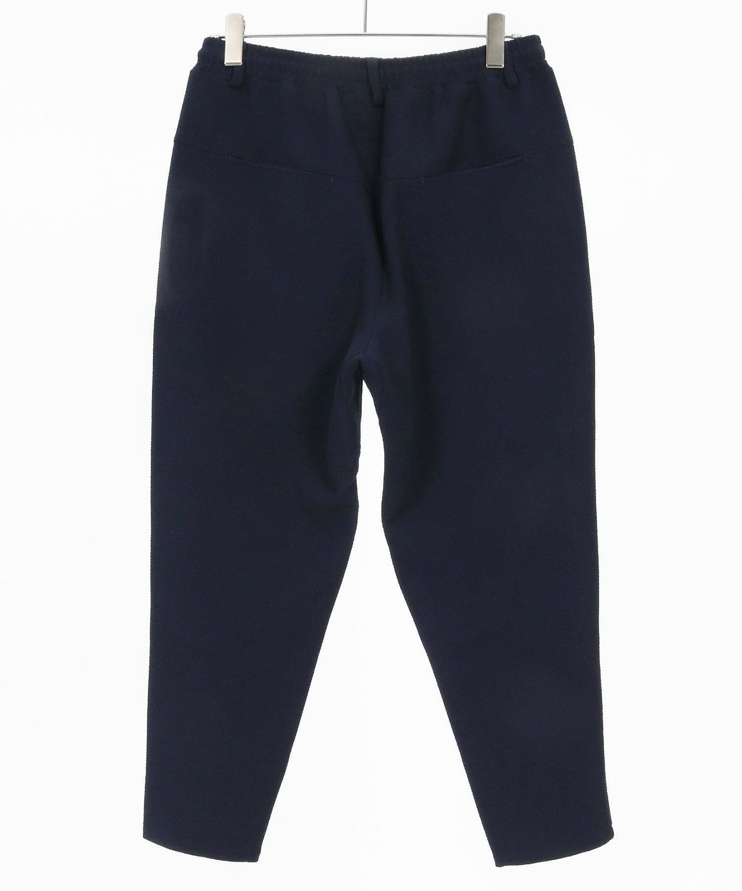 CAMBIO(カンビオ)】Herringbone Jacquard Tapered Ankle Pants