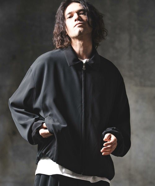 30%OFF【GLIMCLAP(グリムクラップ)】Balloon Hem Jacket ジップアップ 