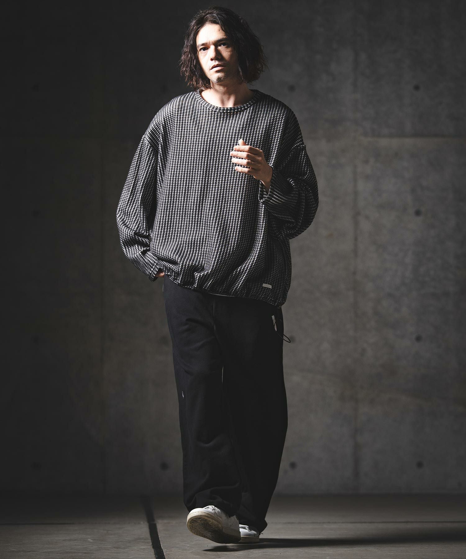 GLIMCLAP(グリムクラップ)】Printed Design Sweat Pants スウェット