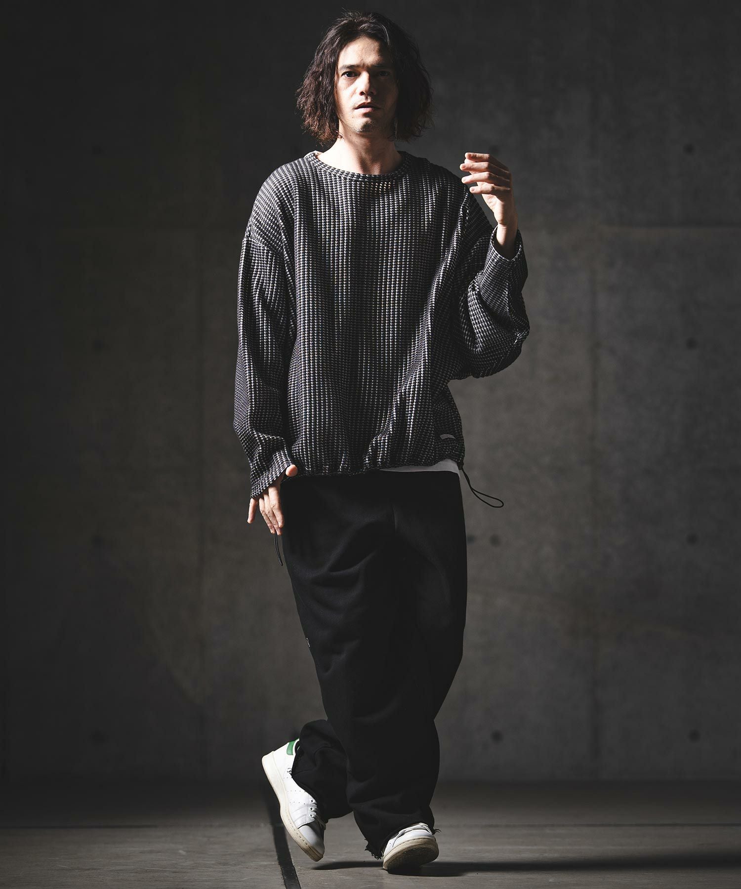 GLIMCLAP(グリムクラップ)】Printed Design Sweat Pants スウェット