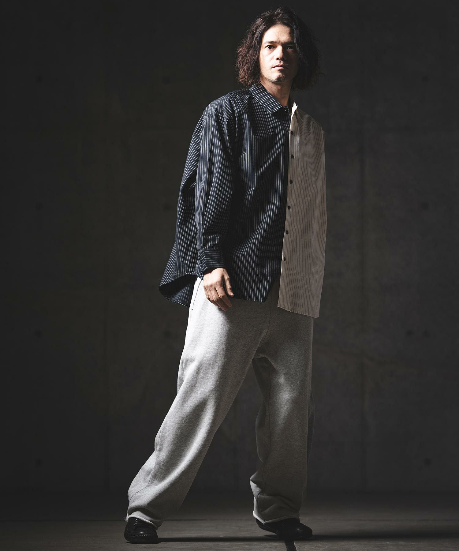 GLIMCLAP(グリムクラップ)】Printed Design Sweat Pants スウェット