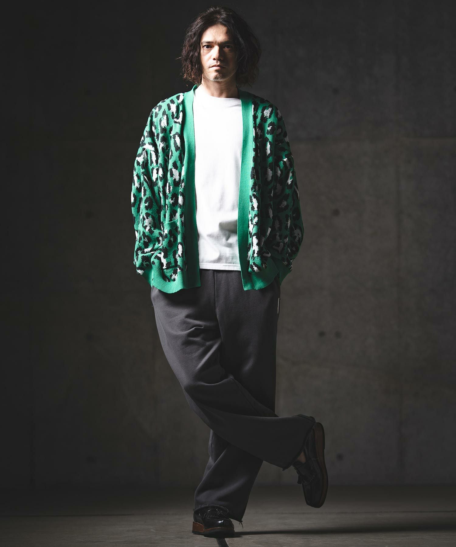 GLIMCLAP(グリムクラップ)】Printed Design Sweat Pants スウェット