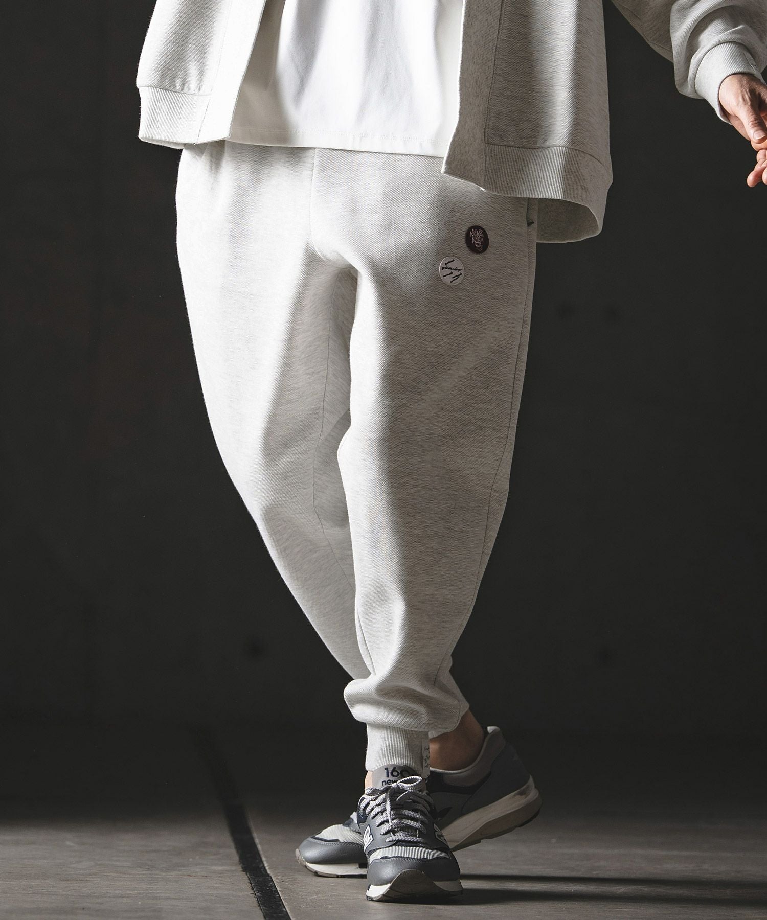 GLIMCLAP(グリムクラップ)】Original Textile Relaxed Fit Pants
