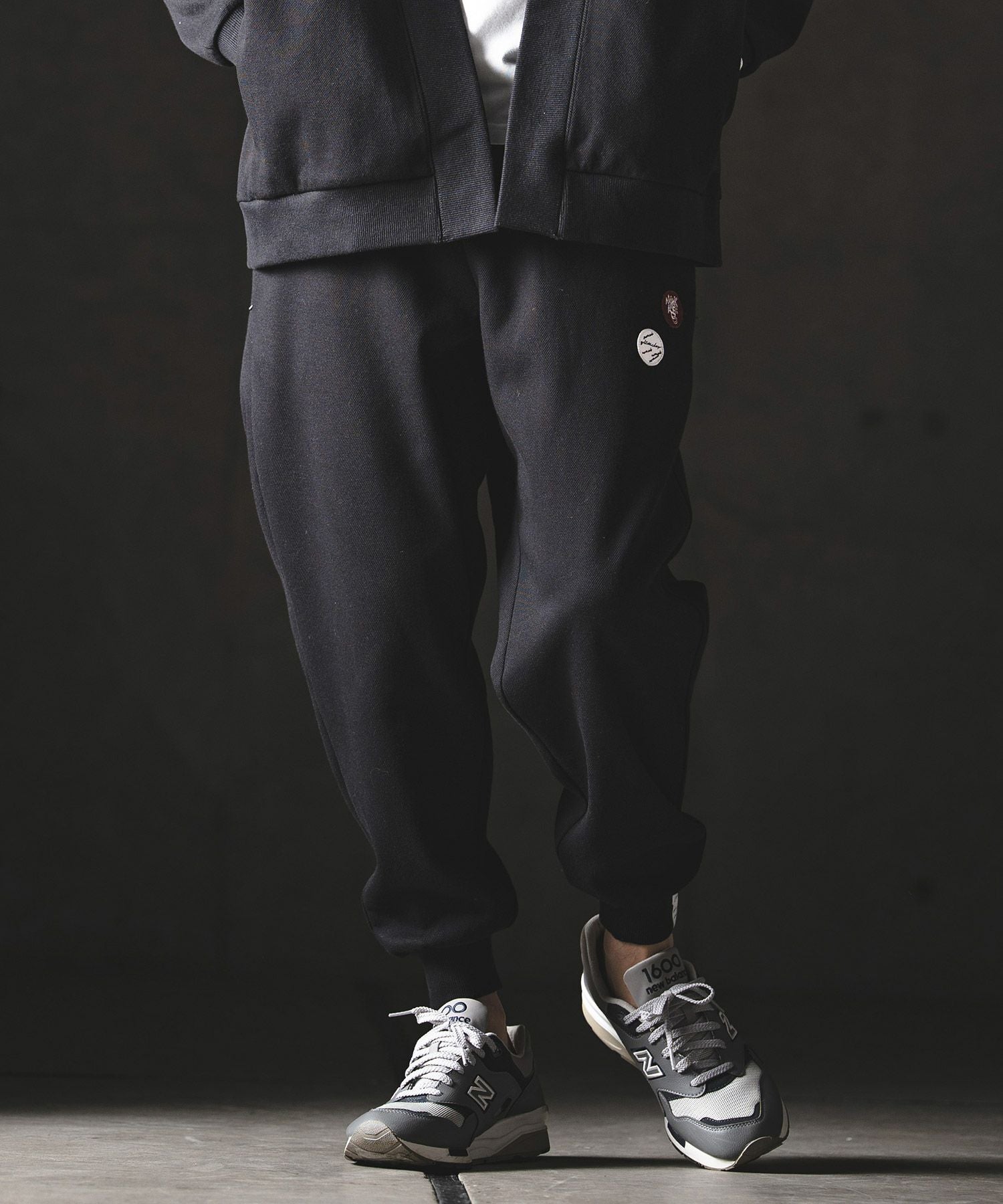 GLIMCLAP(グリムクラップ)】Pique Fabric Relaxed Fit Joggers