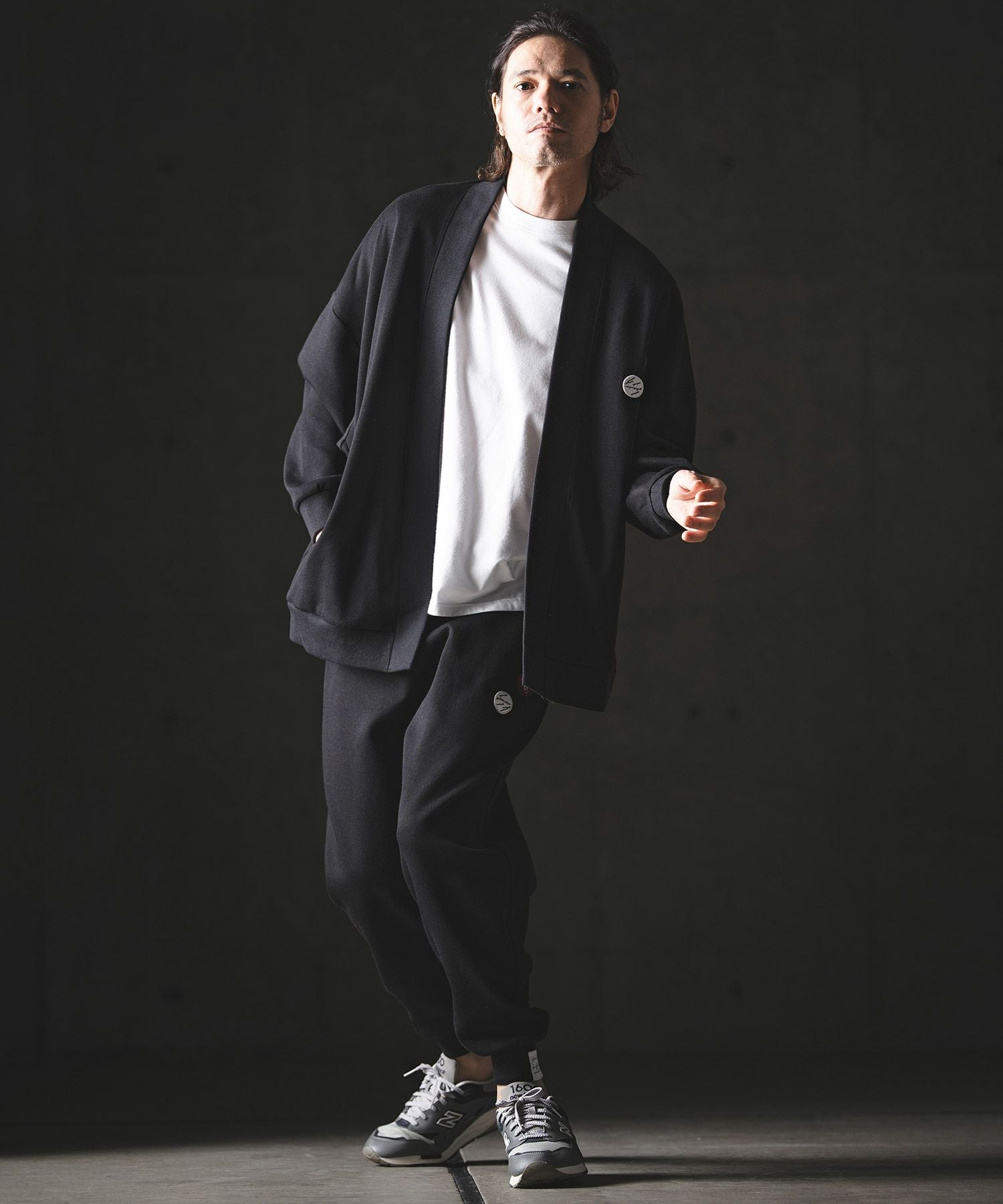 GLIMCLAP(グリムクラップ)】Pique Fabric Relaxed Fit Joggers