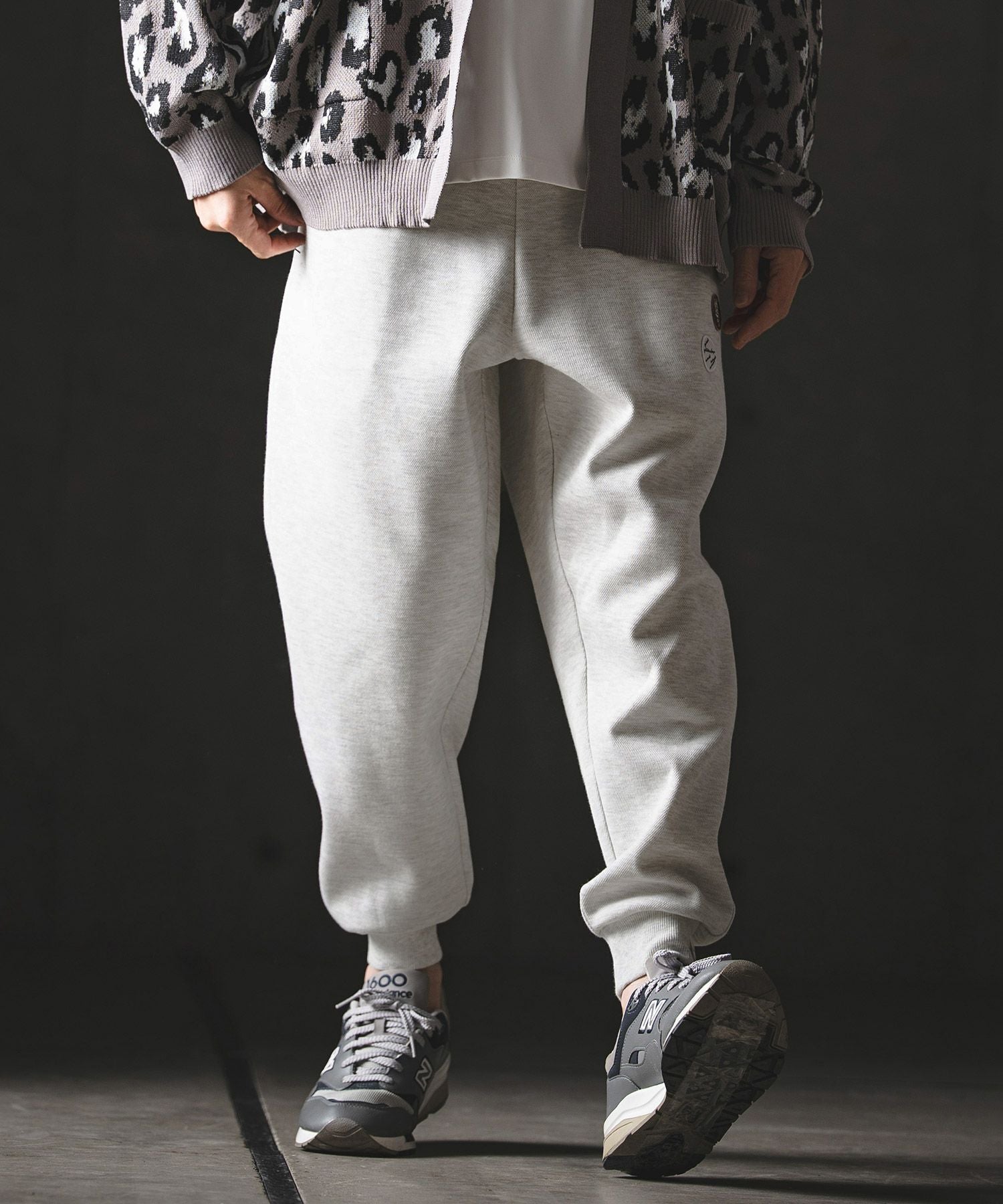 GLIMCLAP(グリムクラップ)】Pique Fabric Relaxed Fit Joggers