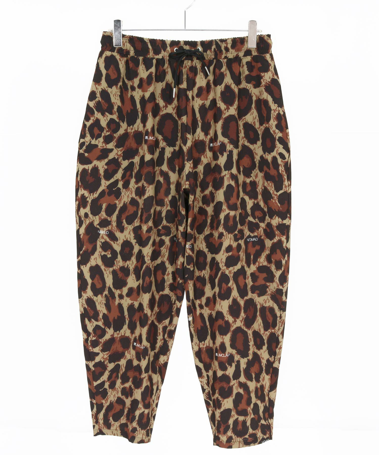 パンツ glimclap leopard pattern pants jersey 30%OFF【GLIMCLAP(グリムクラップ)】Original Textile Relaxed Fit