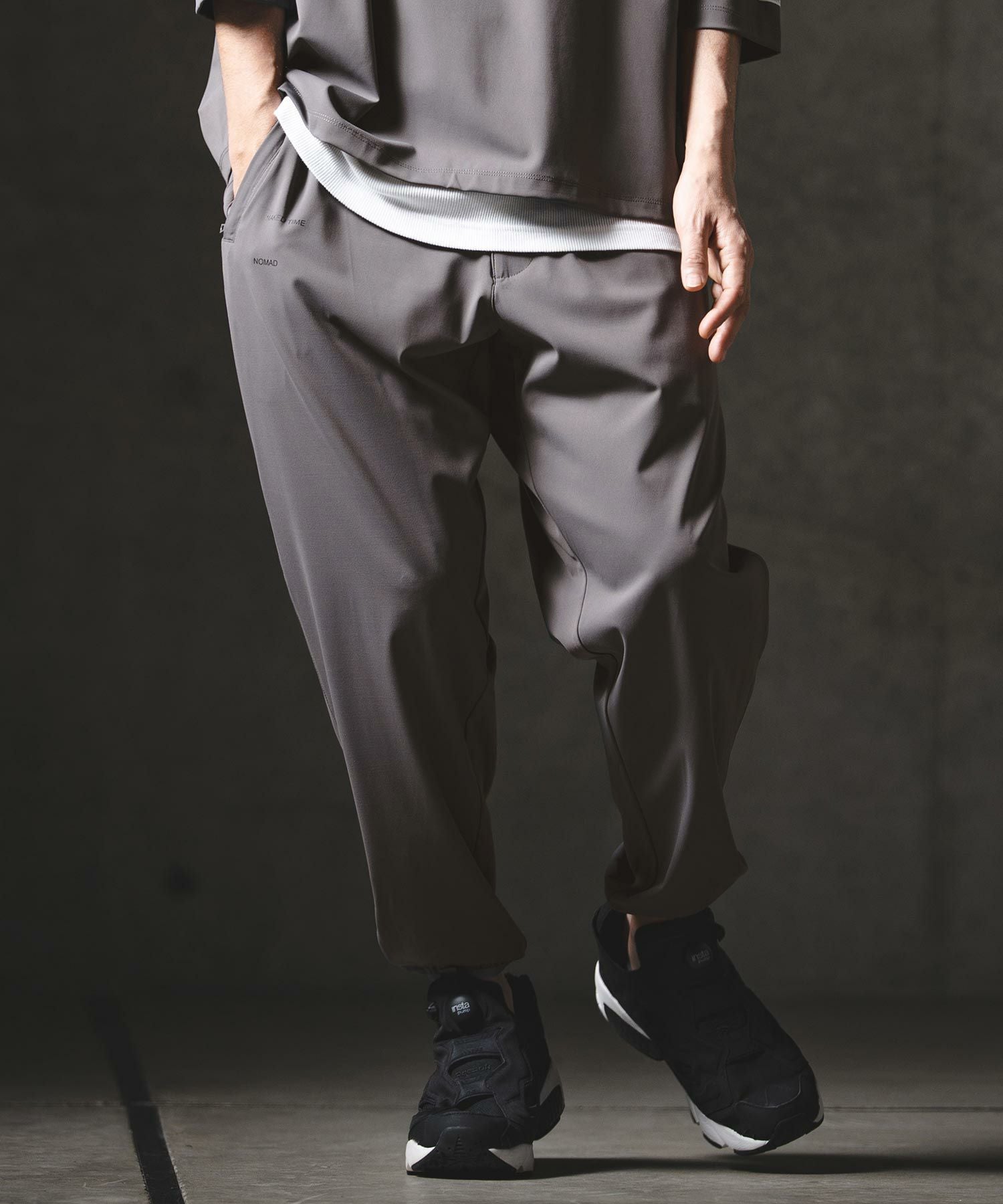 GLIMCLAP(グリムクラップ)】Original Textile Relaxed Fit Pants