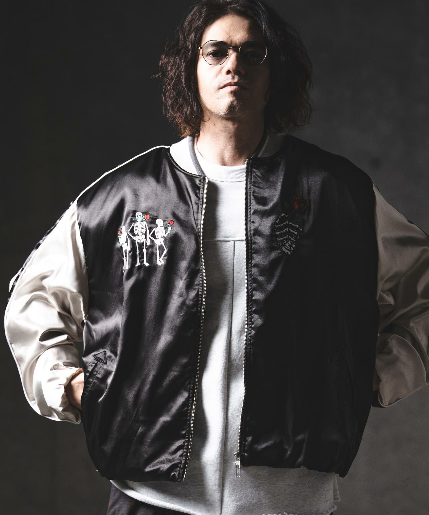 GLIMCLAP(グリムクラップ)】Balloon Souvenir Jacket-- Tokyo Souvenir