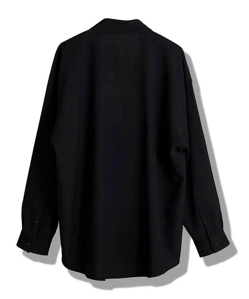 NO ID.(ノーアイディー)】V-N ZIP BIG-SH シャツ(458006-420S