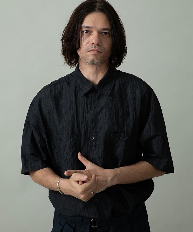 EGO TRIPPING(エゴトリッピング)】WAVEWASHER SHIRTS ワッシャーシャツ
