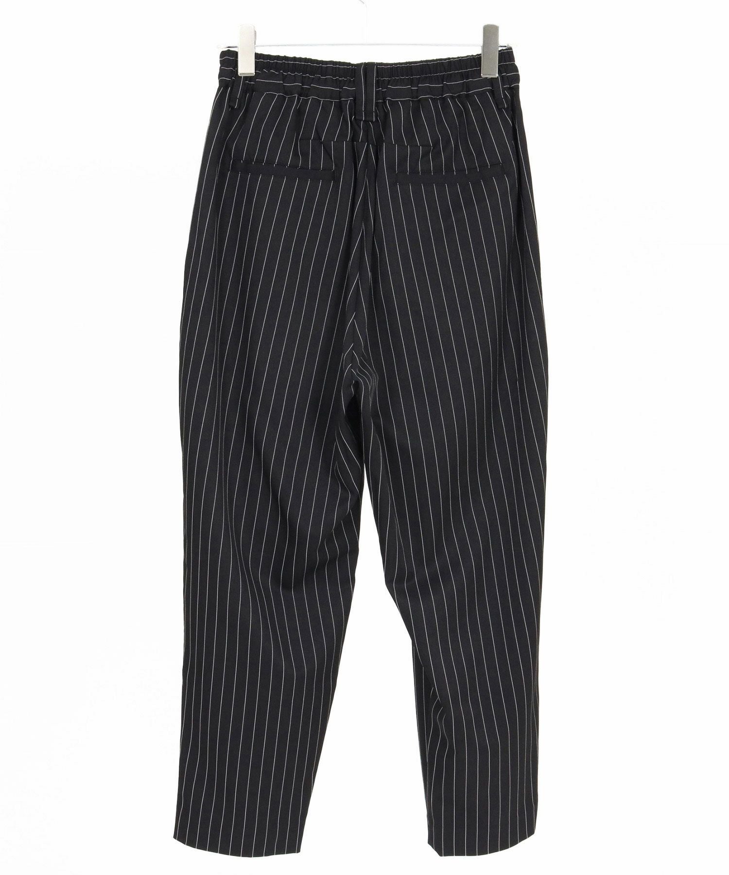 CAMBIO(カンビオ)】Classic Pinstripe Tapered Pants テーパードパンツ
