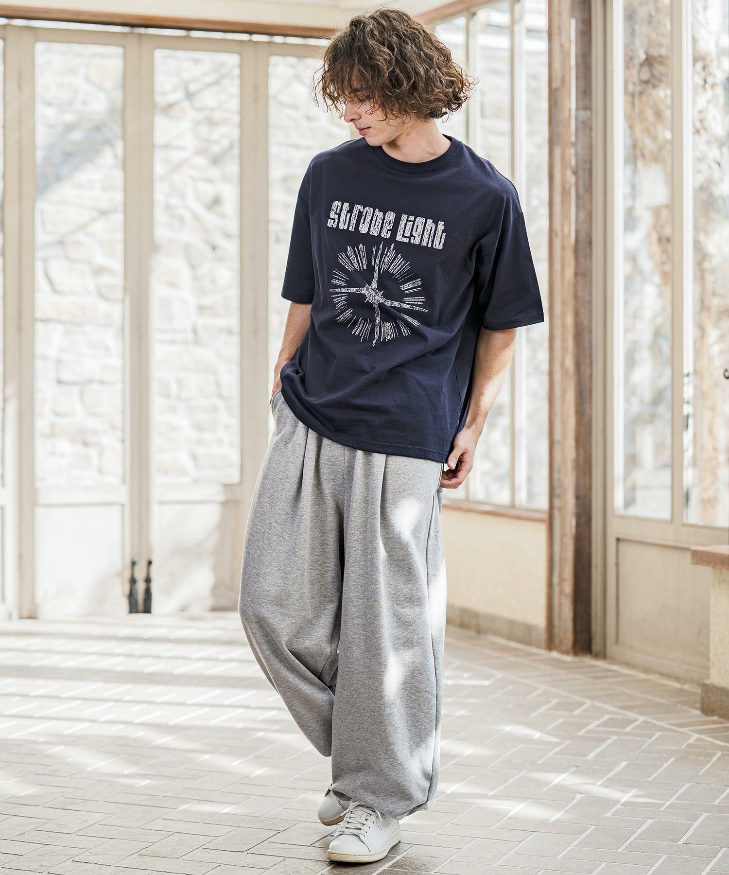 CAMBIO(カンビオ)】Urban Tuck Sweat Pants スウェットパンツ(AI-261