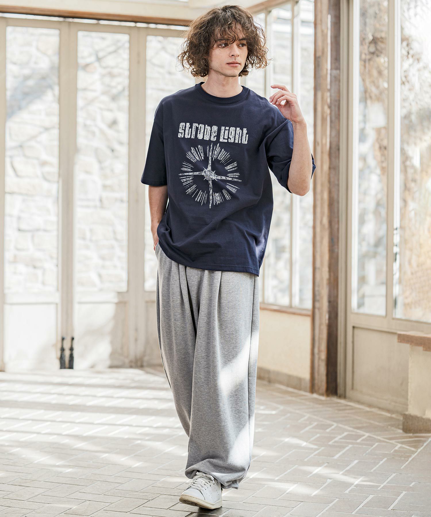 CAMBIO(カンビオ)】Urban Tuck Sweat Pants スウェットパンツ(AI-261