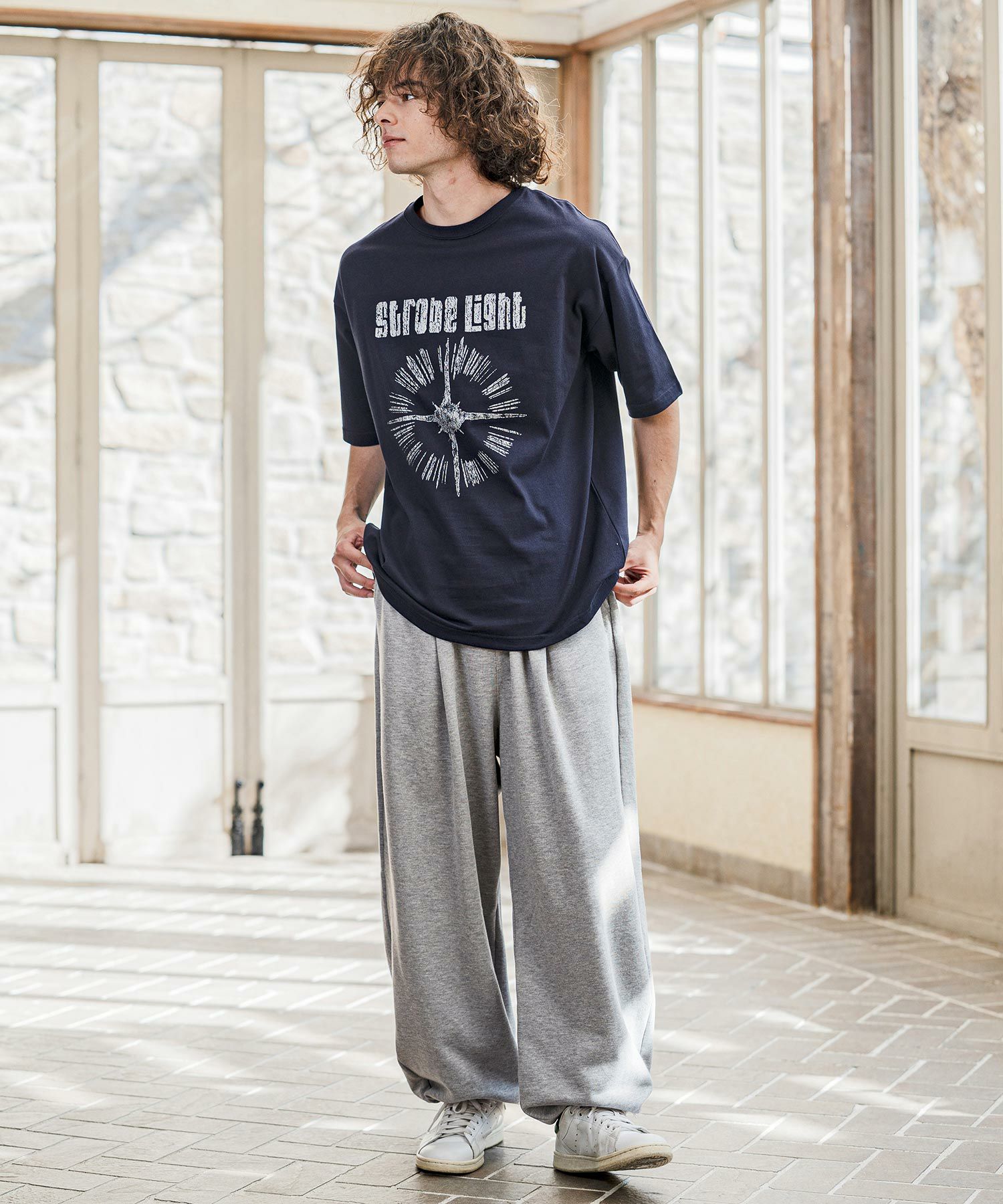 CAMBIO(カンビオ)】Urban Tuck Sweat Pants スウェットパンツ(AI-261
