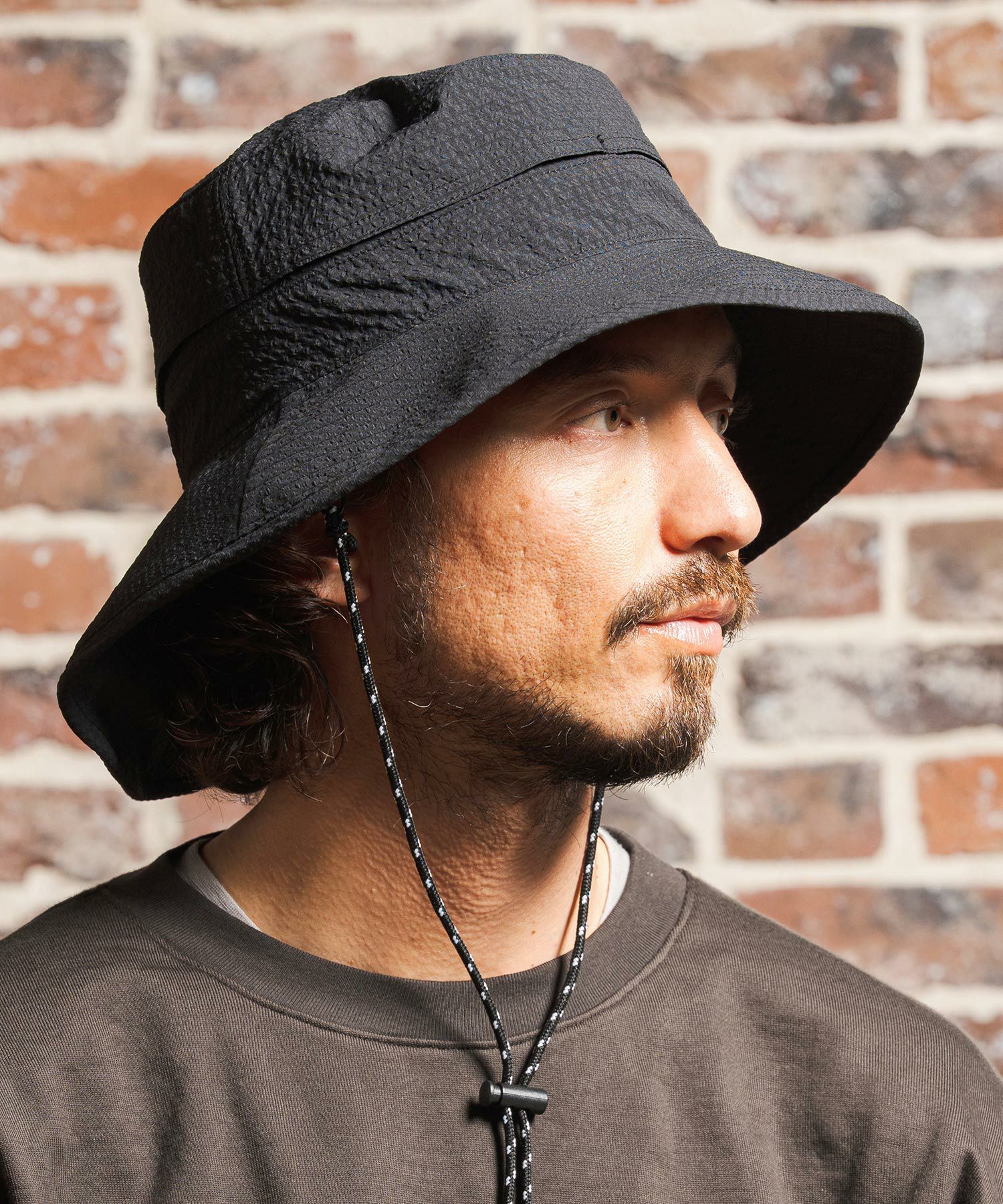 CAMBIO(カンビオ)】Packable Waterproof Bucket Hat バケットハット(NF