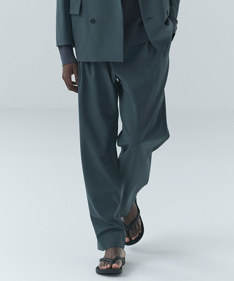 CULLNI(クルニ)】Wool Dry Stretch 3Tuck Semi Wide Pant セミワイド