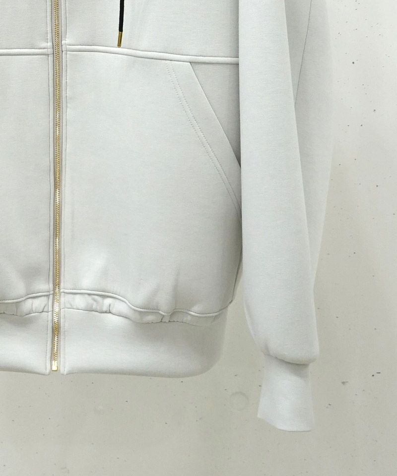 CULLNI(クルニ)】CULLNI Embroidery Patch Zip Up Hoodie ジップアップ
