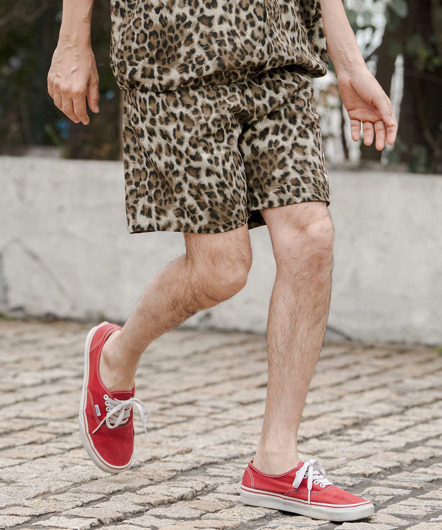 CAMBIO(カンビオ)】Leopard Switch Short Pants ショートパンツ