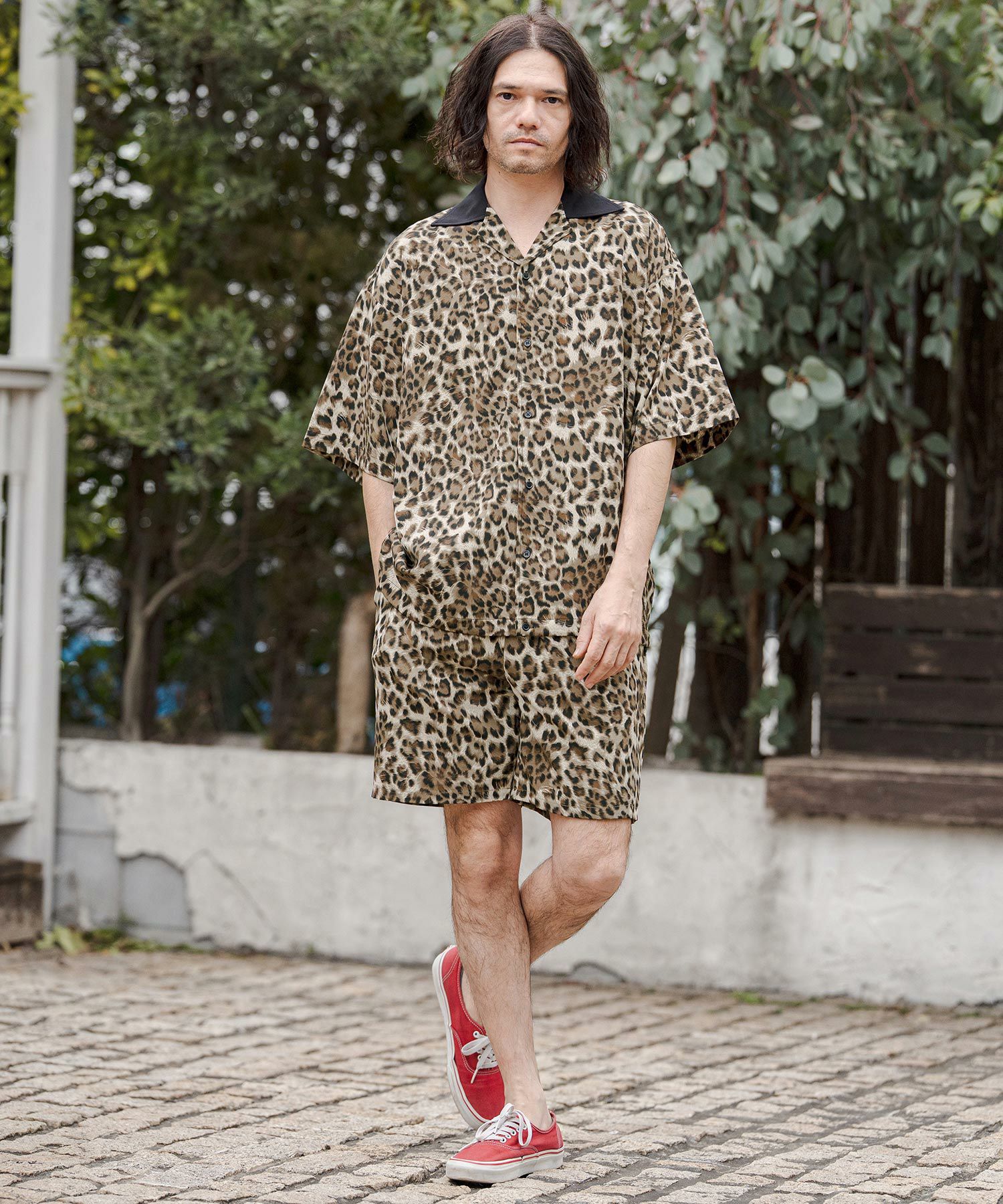 CAMBIO(カンビオ)】Leopard Switch Short Pants ショートパンツ