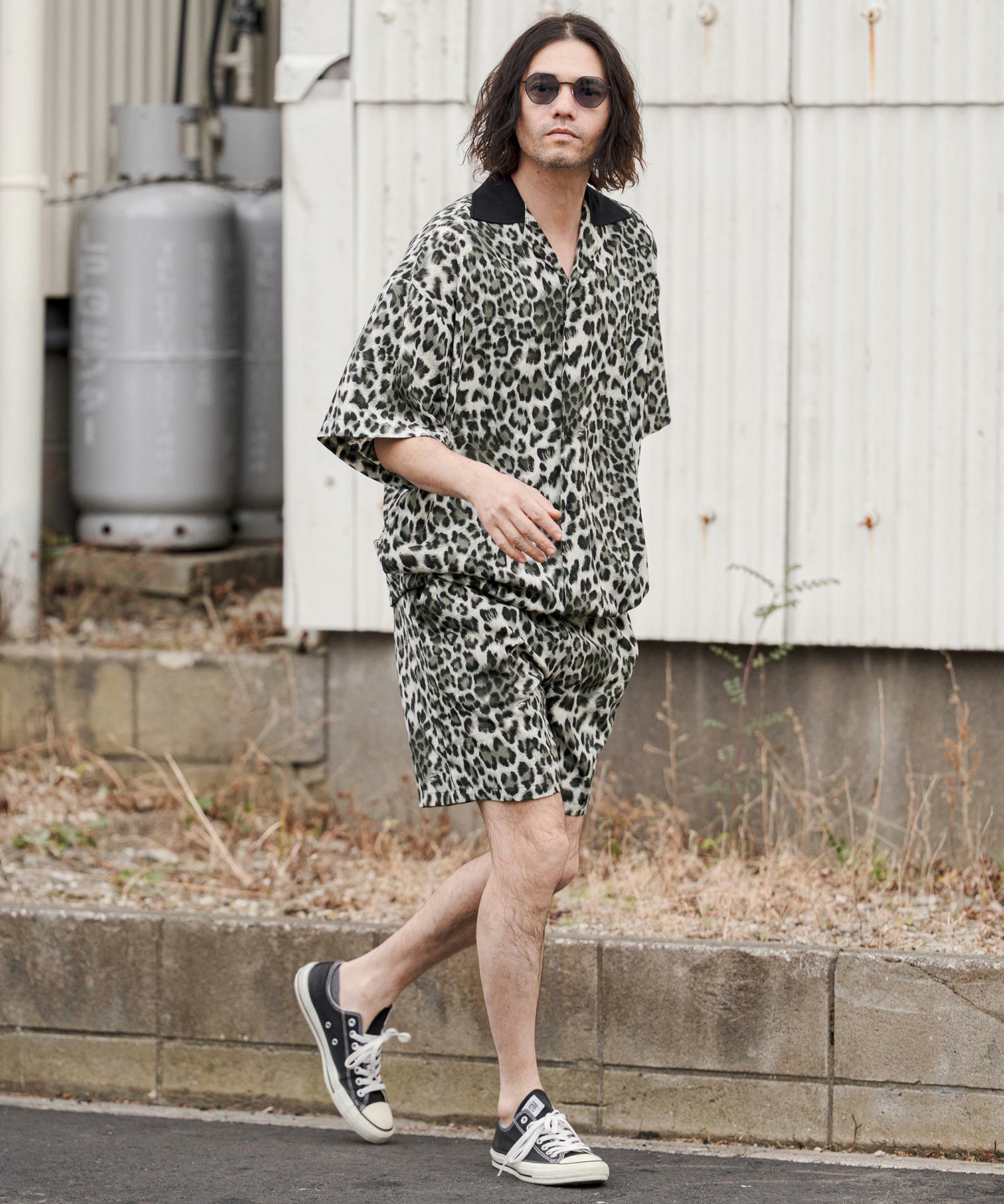 CAMBIO(カンビオ)】Leopard Switch Short Pants ショートパンツ