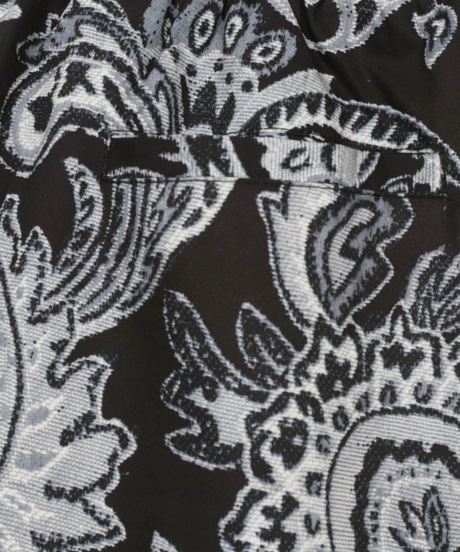 CAMBIO(カンビオ)】Lightweight Fabric Classic Paisley Short Pants
