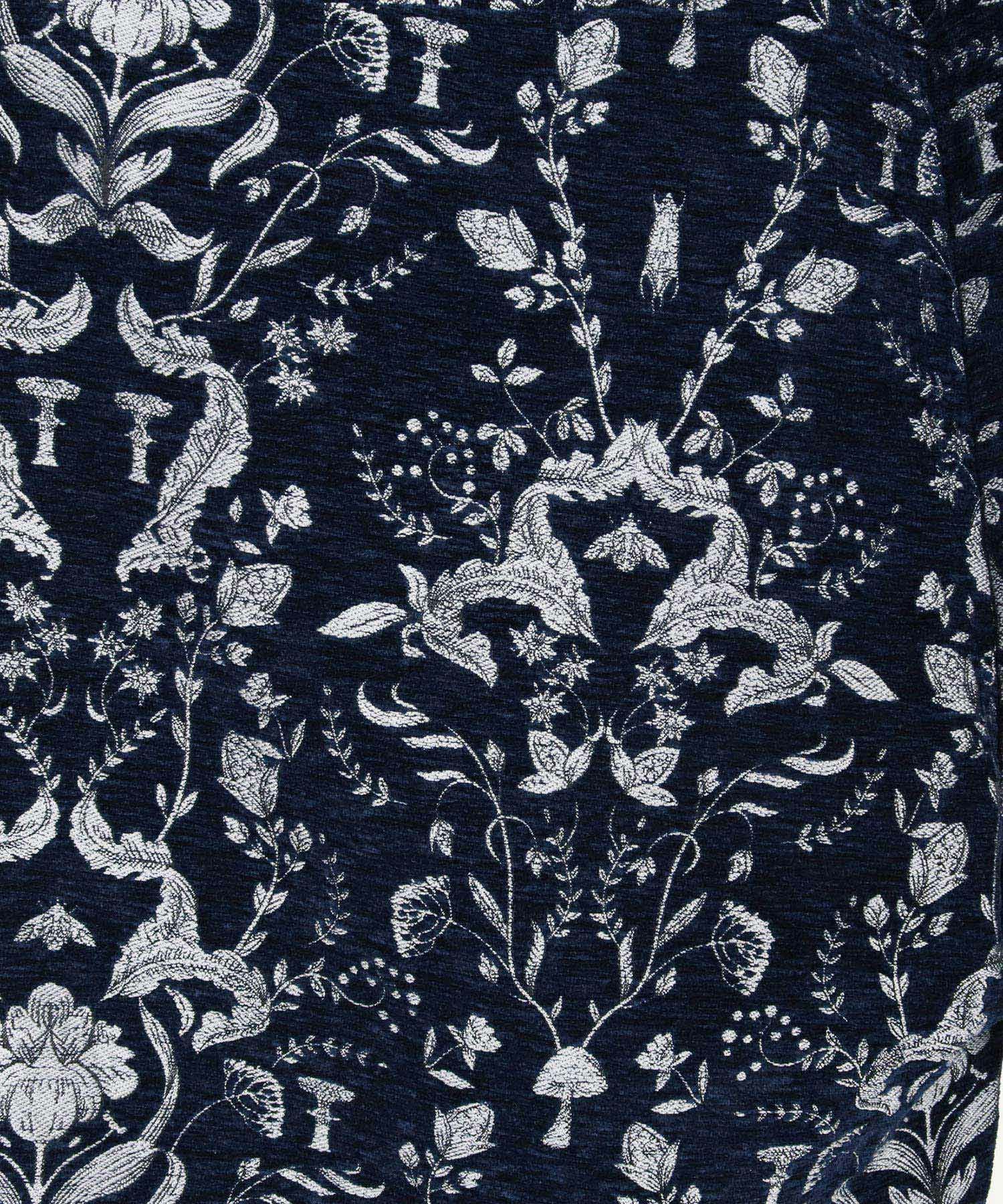 CAMBIO(カンビオ)】Classic Leaf Pattern Jacquard Short Pants