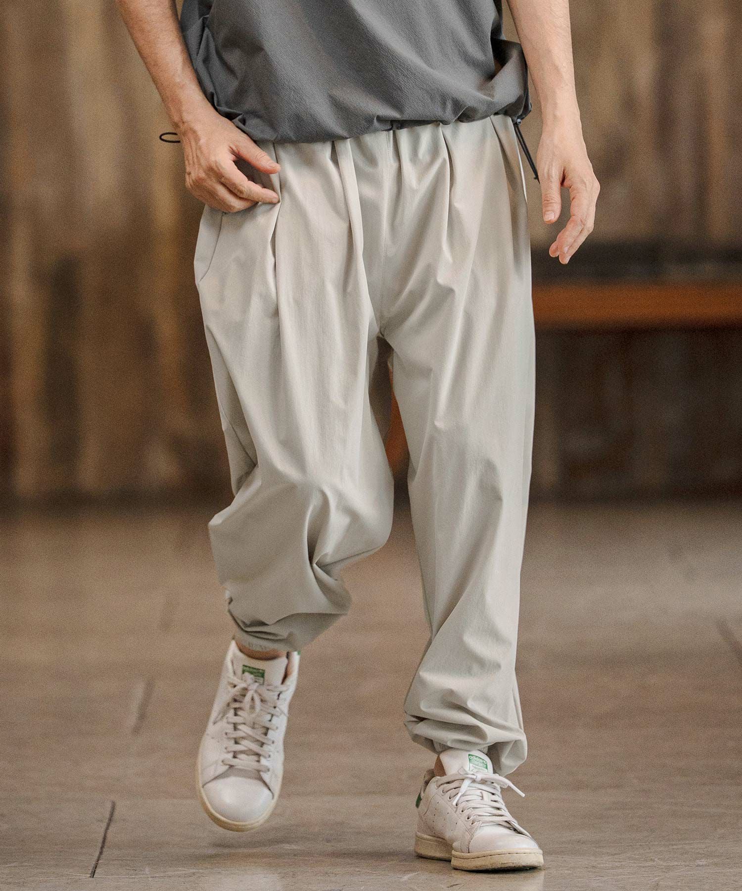 CAMBIO(カンビオ)】3D Drape Balloon Pants ドレープバルーンパンツ