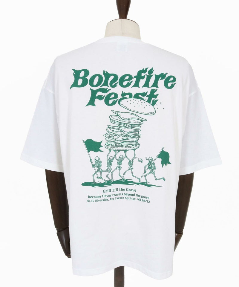 CAMBIO(カンビオ)】ビッグシルエットプリントT（Bonefire Feast） T 