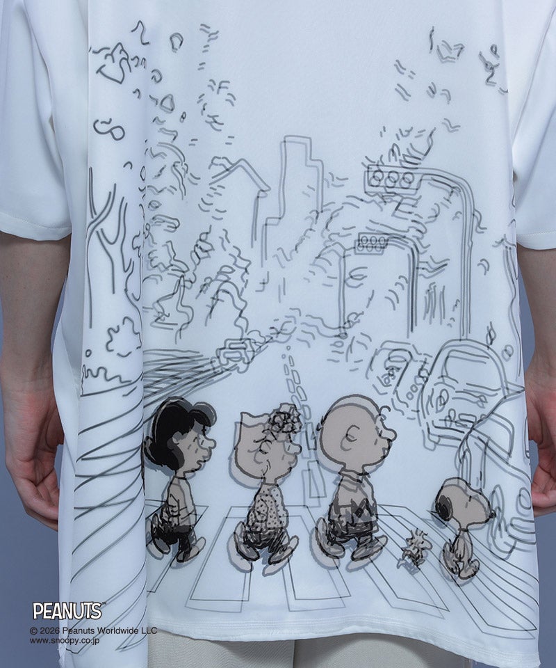 TRIPPY MIKIO ART(トリッピーミキオアート)】PEANUTS SHIRT シャツ(TR