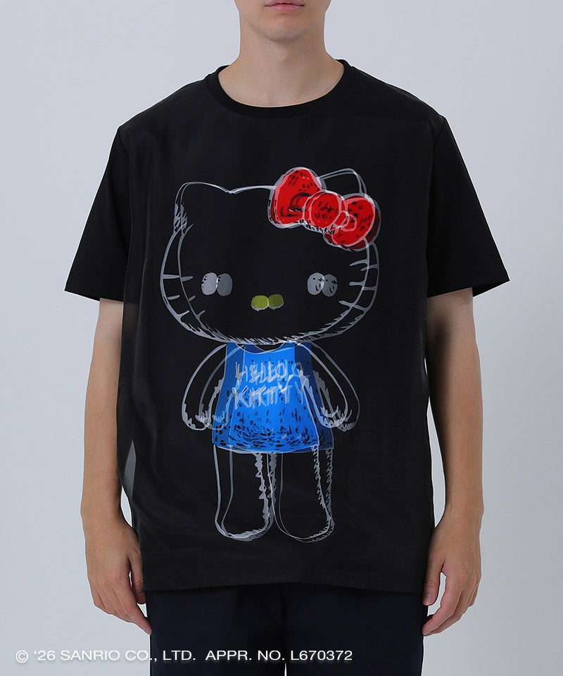 TRIPPY MIKIO ART(トリッピーミキオアート)】HELLO KITTY CRAYON T 