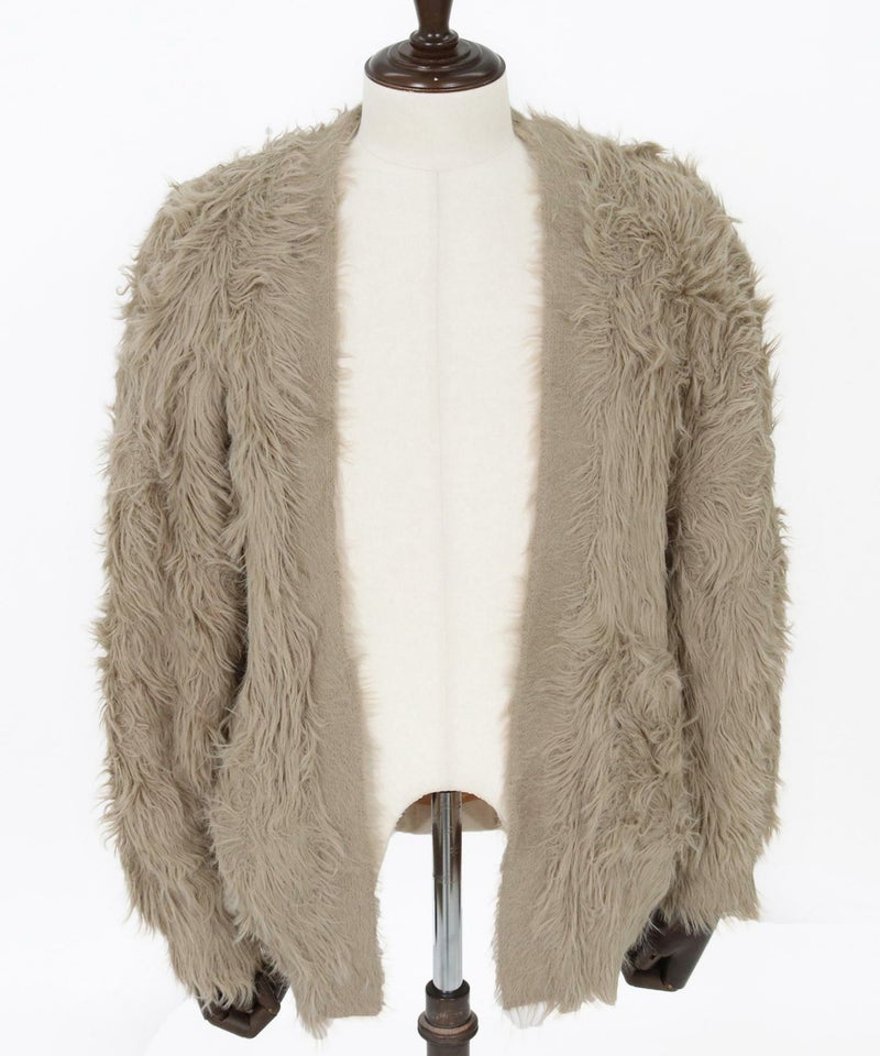 30%OFF【GLIMCLAP(グリムクラップ)】Feather yarn Button less 
