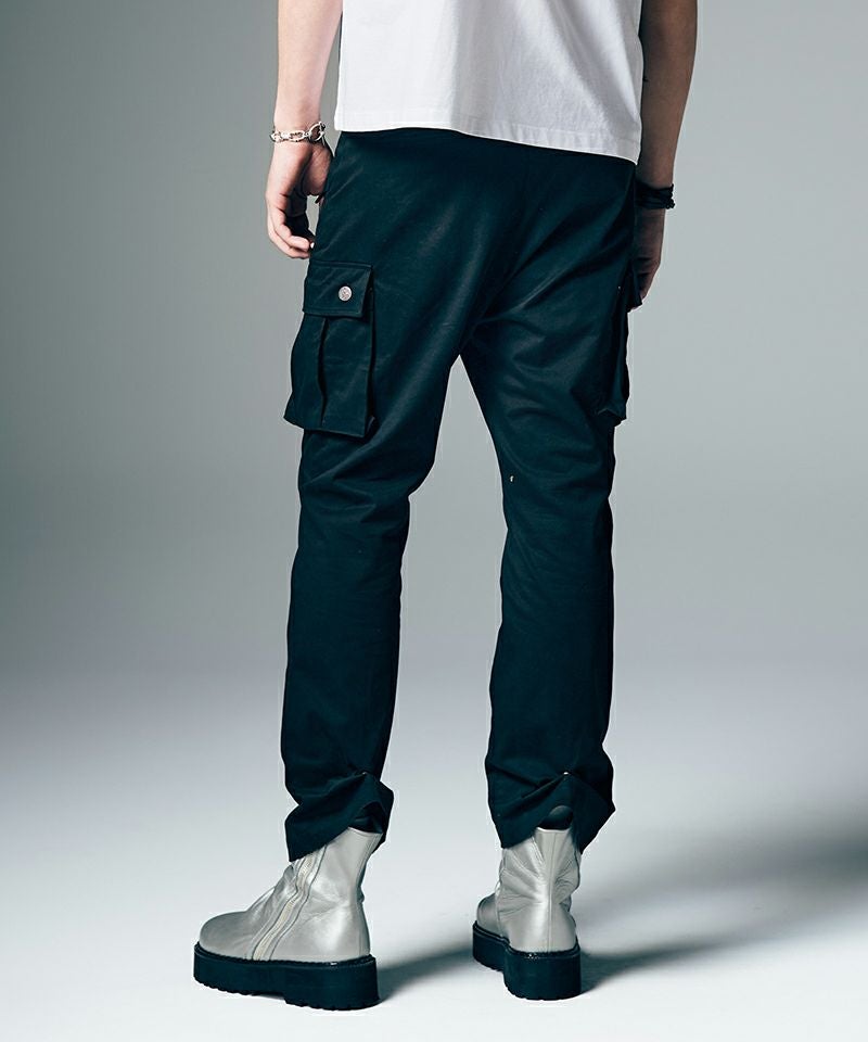 glamb(グラム)】Drape Leather Boots ドレープレザーブーツ(GB0226