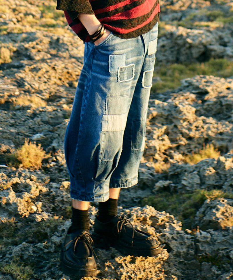 glamb(グラム)】Unplugged Cropped Denim アンプラグドクロップド
