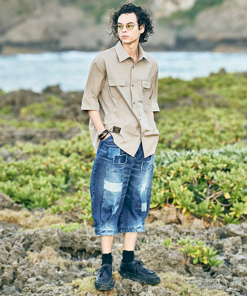 glamb(グラム)】Unplugged Cropped Denim アンプラグドクロップド