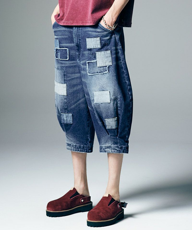 glamb(グラム)】Unplugged Cropped Denim アンプラグドクロップド