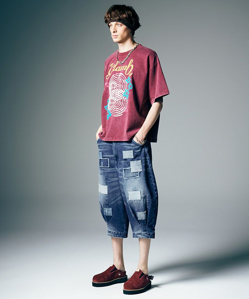 glamb(グラム)】Unplugged Cropped Denim アンプラグドクロップド