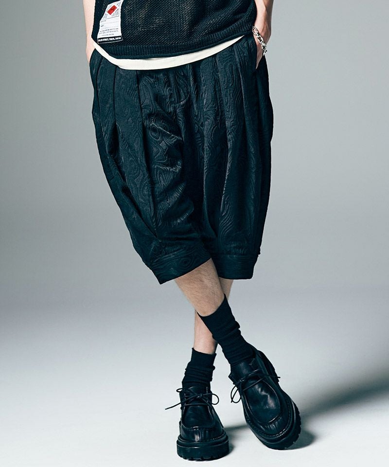 Glamb - ディオンクロップドパンツ 黒 サイズ1 glamb（グラム） パンツ Deformed Cropped Sarrouel Pants / デ