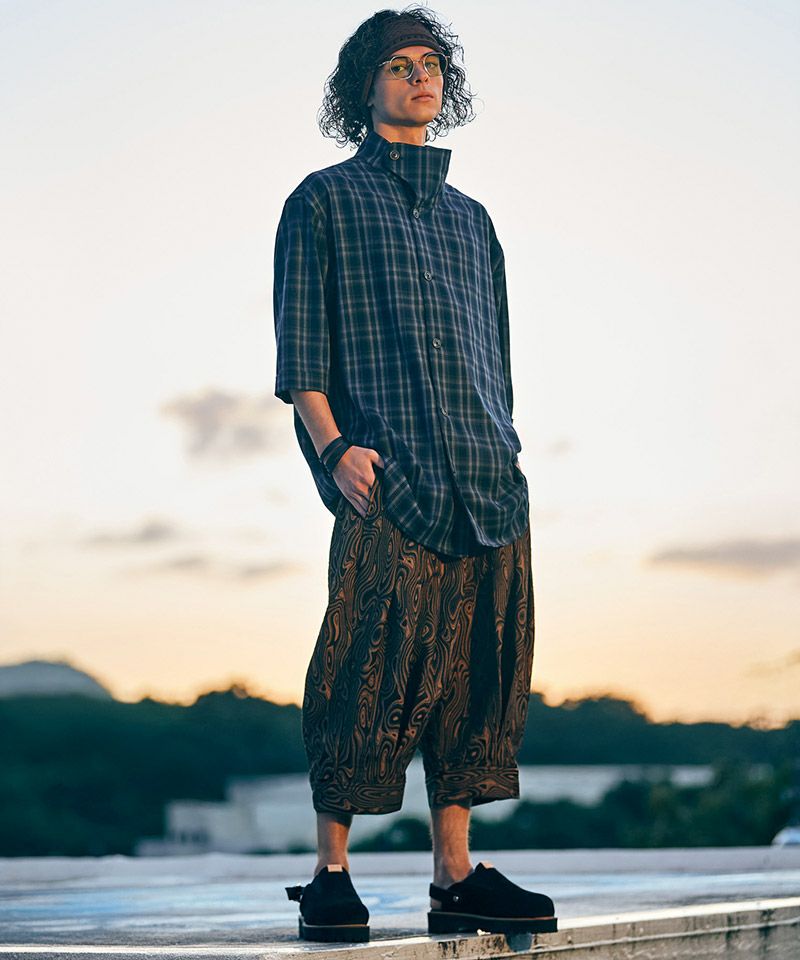 glamb(グラム)】【予約販売6月下旬～7月上旬入荷】 Marble Pleats
