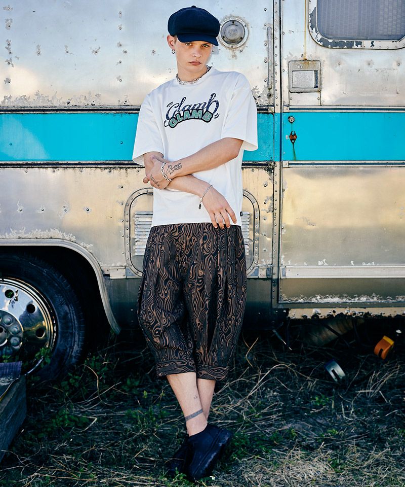 glamb(グラム)】【予約販売6月下旬～7月上旬入荷】 Marble Pleats