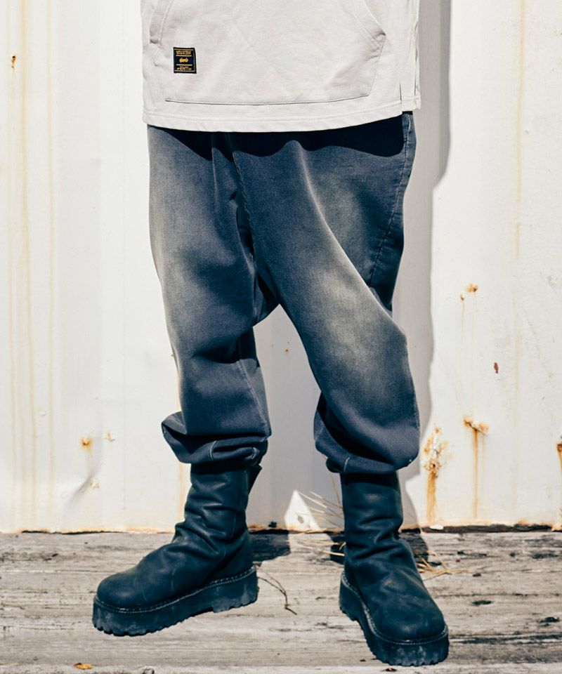 glamb(グラム)】【予約販売6月下旬～7月上旬入荷】 Knit Denim Pants