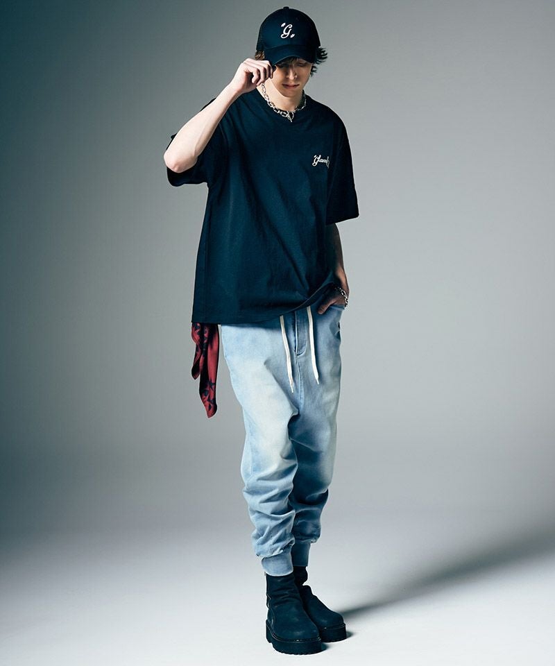 glamb(グラム)】Knit Denim Pants ニットデニムパンツ(GB0226-P07