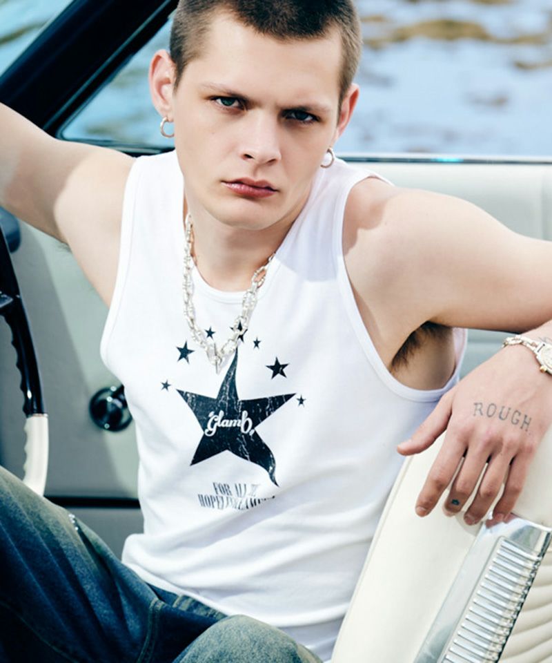 glamb(グラム)】Star Tank Top スタータンクトップ(GB0226-CS20