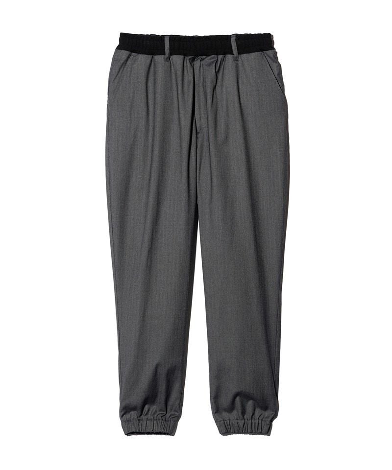 glamb(グラム)】Shadow Stripe Tapered Slacks シャドーストライプ