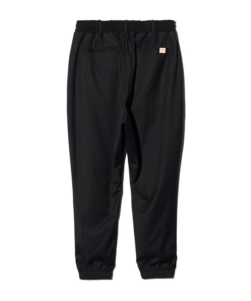 glamb(グラム)】Shadow Stripe Tapered Slacks シャドーストライプ