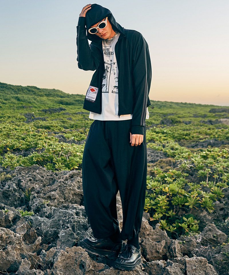 glamb(グラム)】Balloon Cropped Slacks バルーンクロップドスラックス