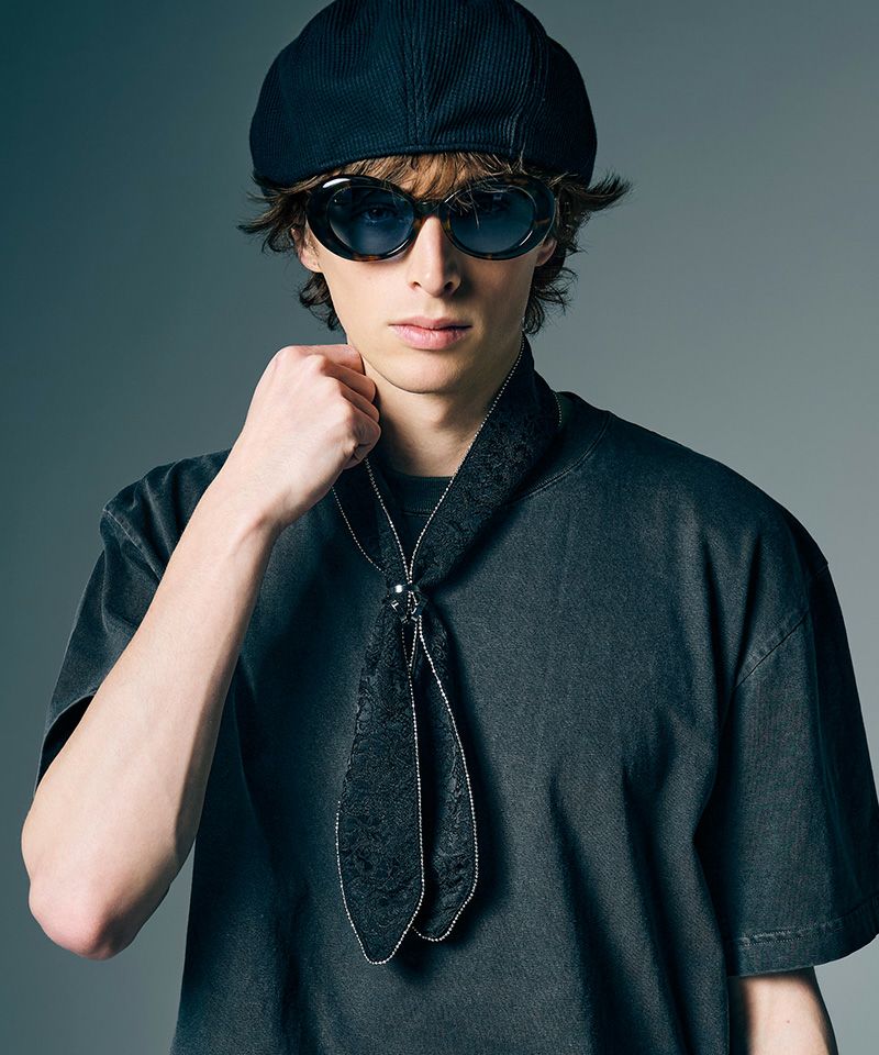 glamb(グラム)】Studs Line Scarf スタッズラインスカーフ(GB0226-AC11