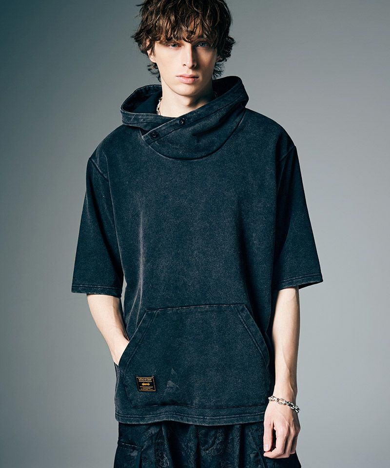 glamb(グラム)】【予約販売5月下旬～6月上旬入荷】 Aged Pile Hoodie